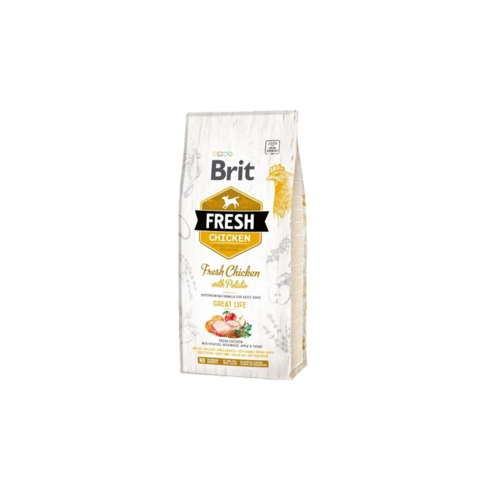 Brit Fresh Chicken with Potato Adult