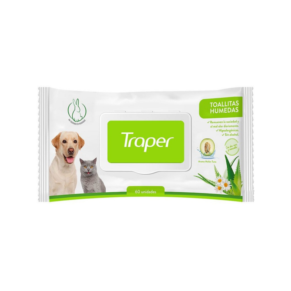 Toallitas Húmedas Traper 60un