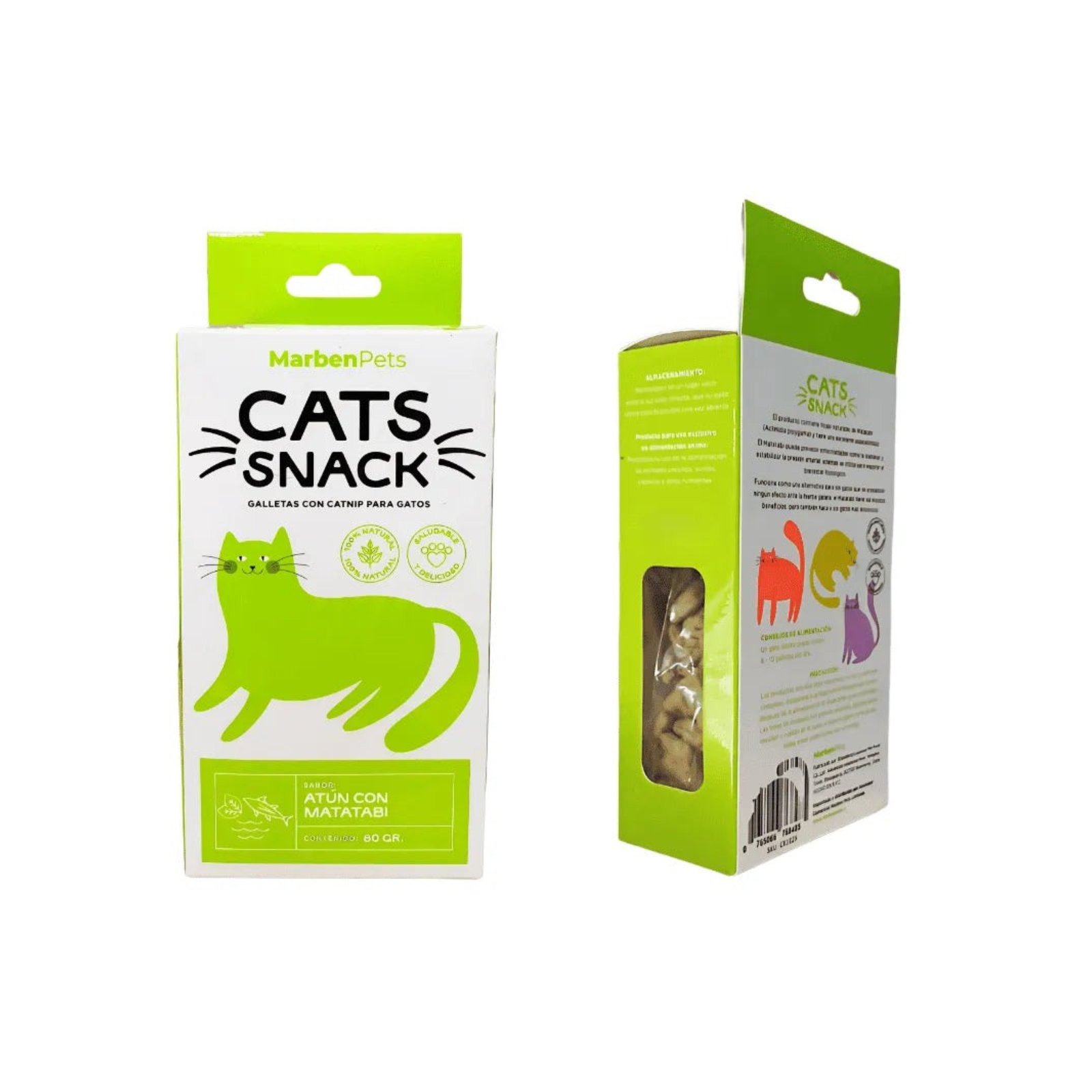 Cats Snack Galleta Atun y Matatabi