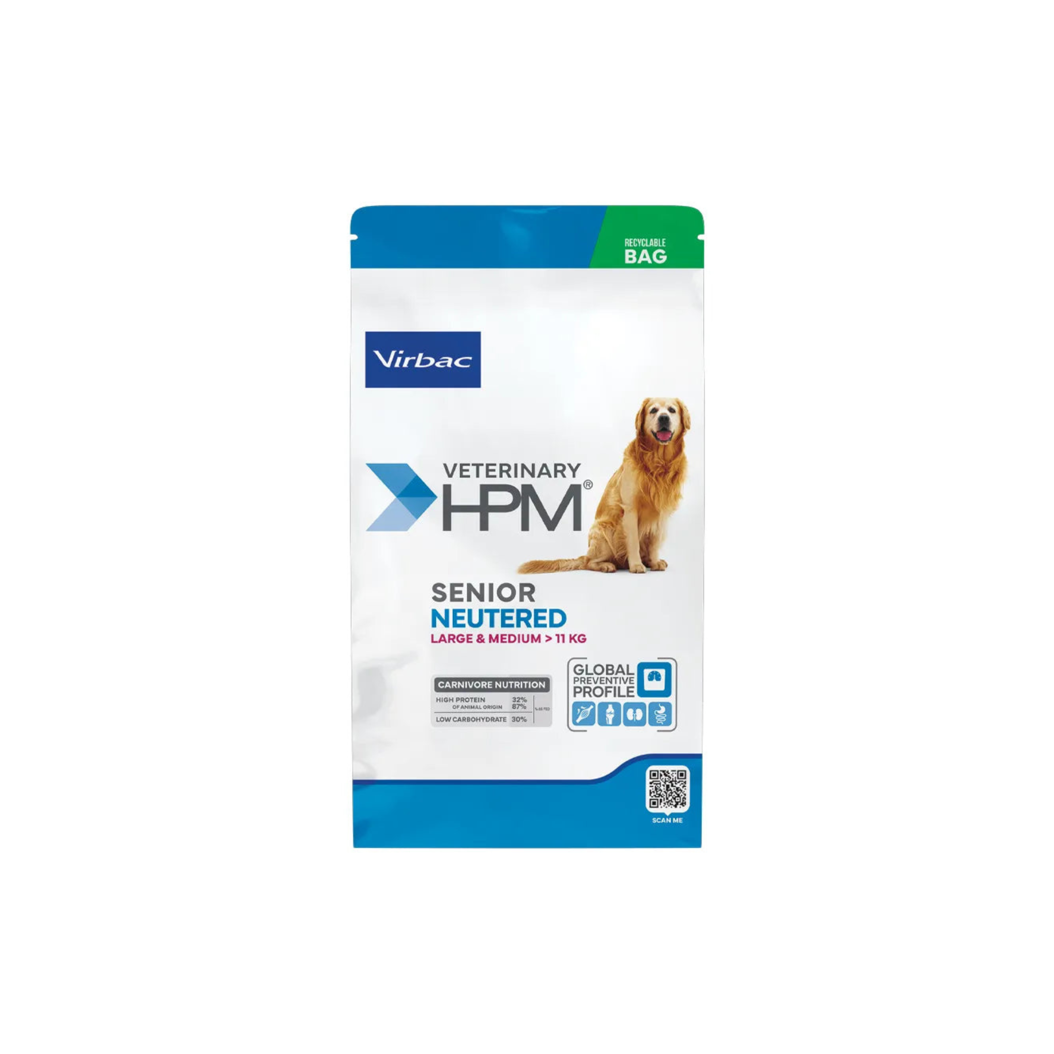 Virbac HPM Perro Senior Neutered Large Medium