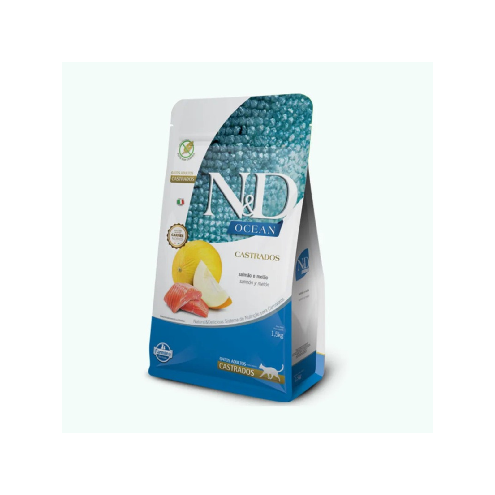 NyD Ocean Salmon y Melon para Gatos Castrados