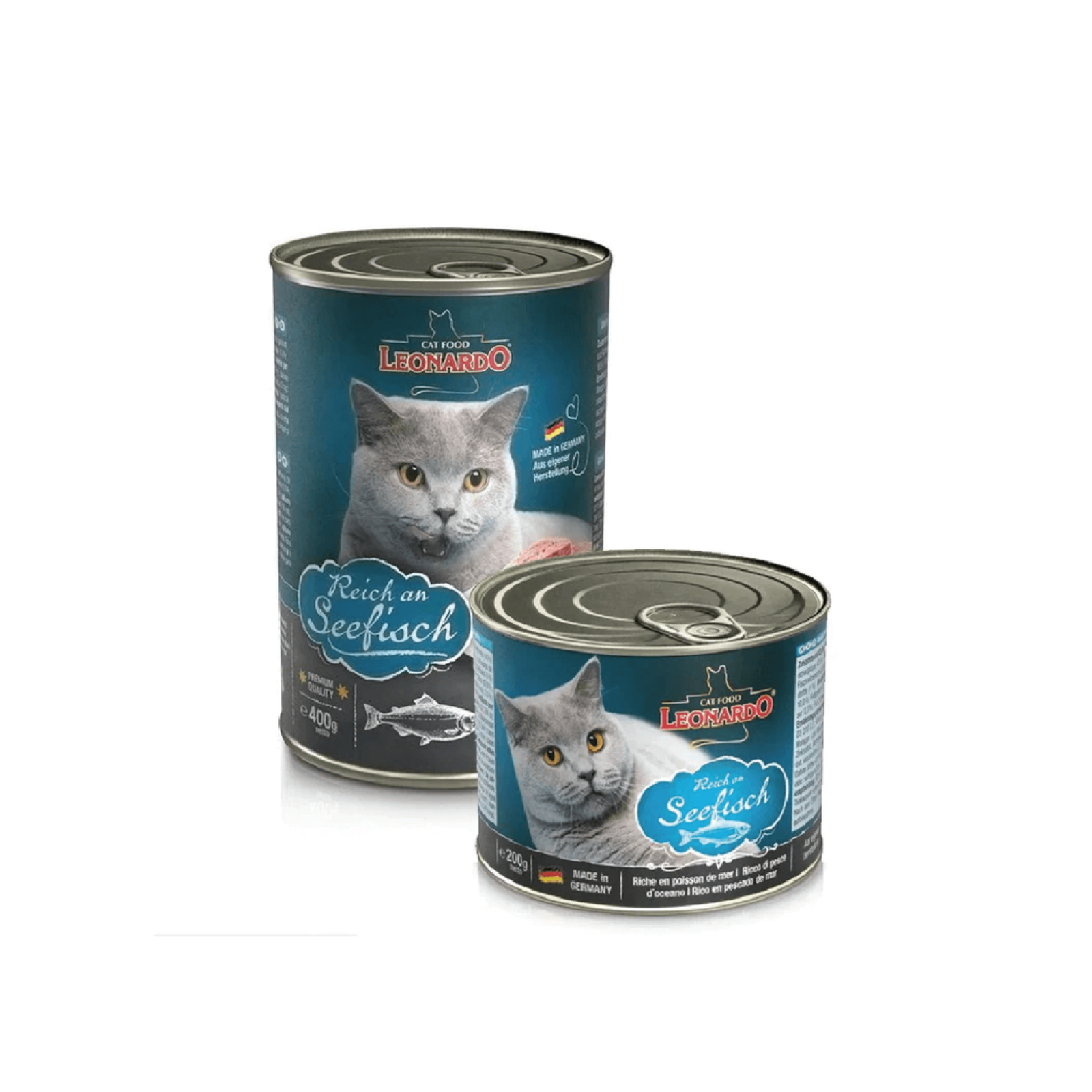 Lata Leonardo Quality Selection Seefish (Pescado) 200g