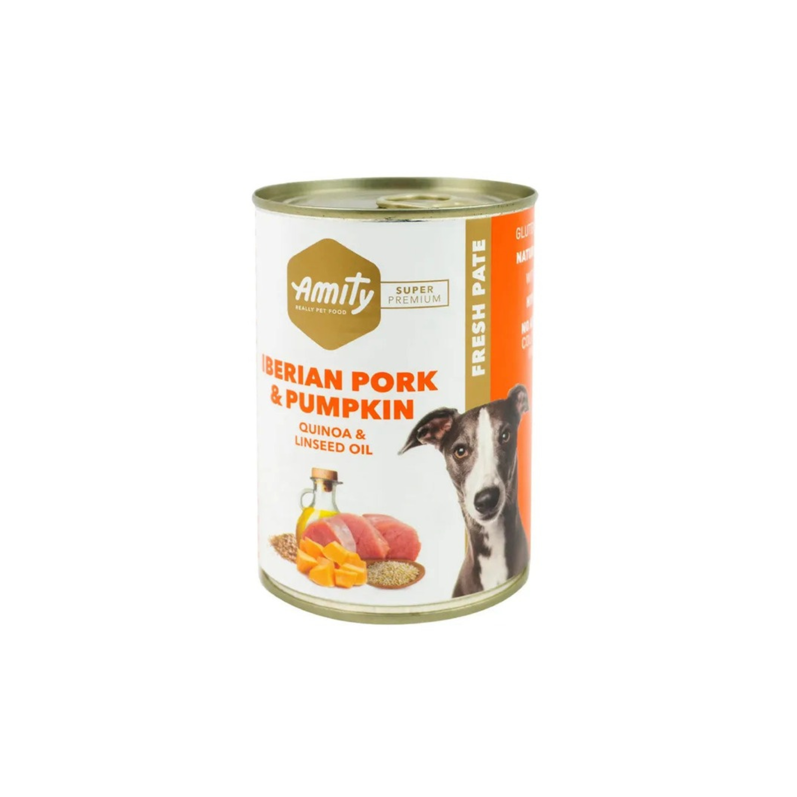Amity Lata Iberian Pork y Zapallo Perro