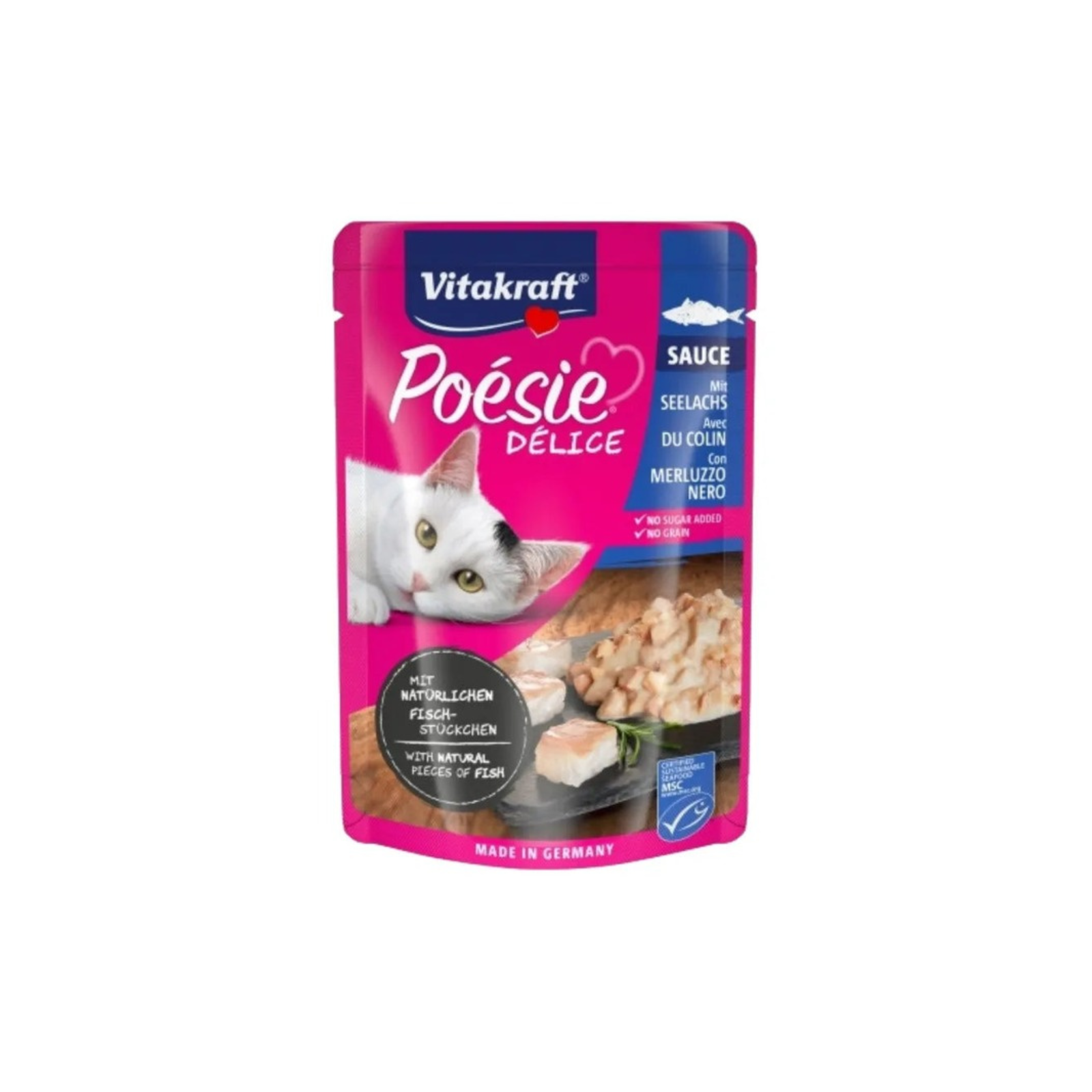 Vitakraft Cat Snack Poesi Delice Sabor Pescado