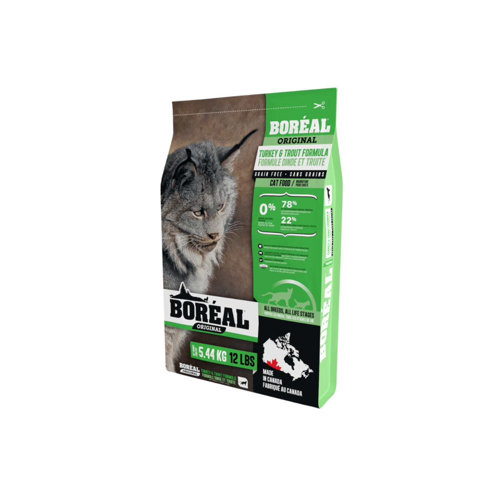 Boreal Gato Original Pavo y Trucha