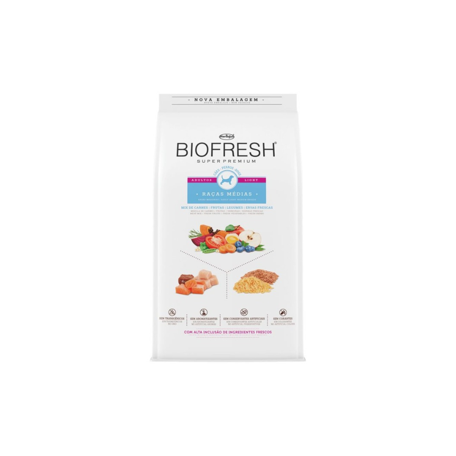 Biofresh Perro Adulto Raza Mediana Light
