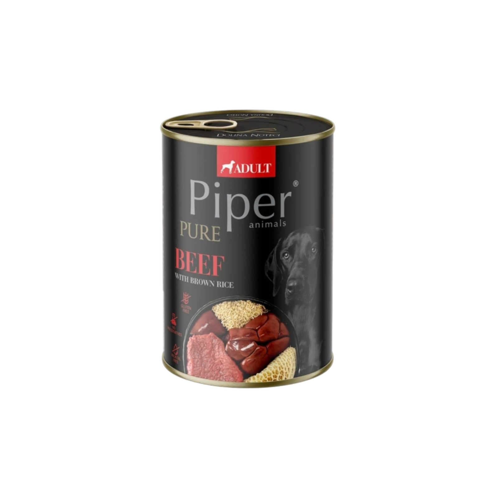 Piper Dog Lata de Carne con Arroz Integral
