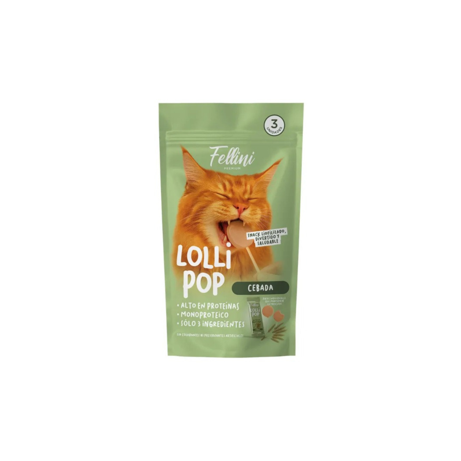 Fellini Snack Lollipop Cebada