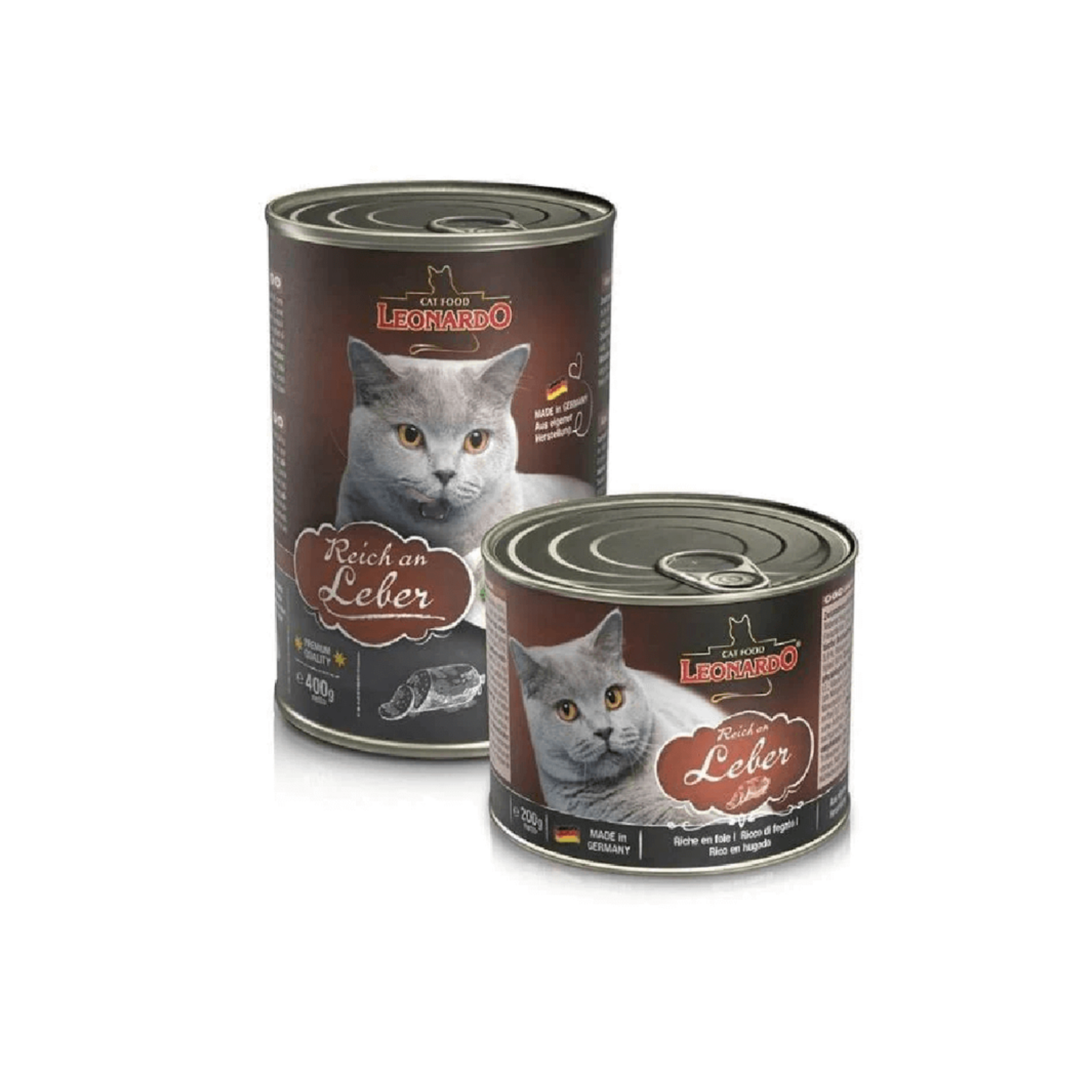 Lata Leonardo Quality Selection Leber (Higado) 400g