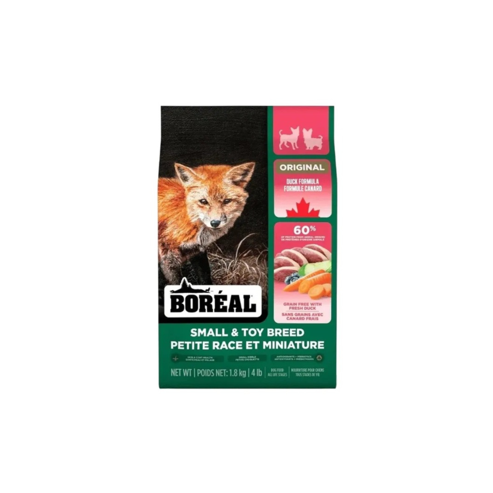 Boreal Perro Original Pato Razas Pequeñas