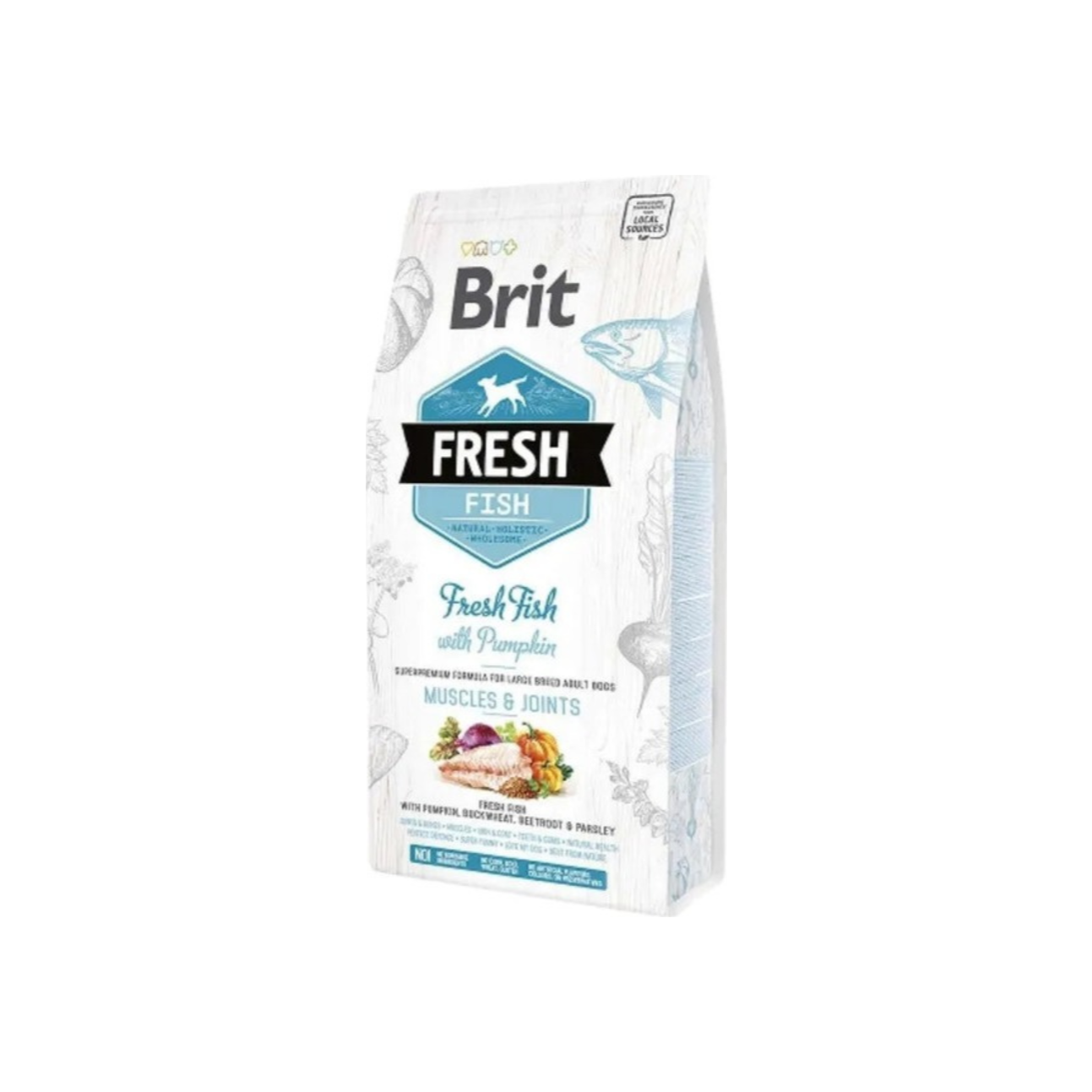 Brit Fresh Fish with Pumpkin