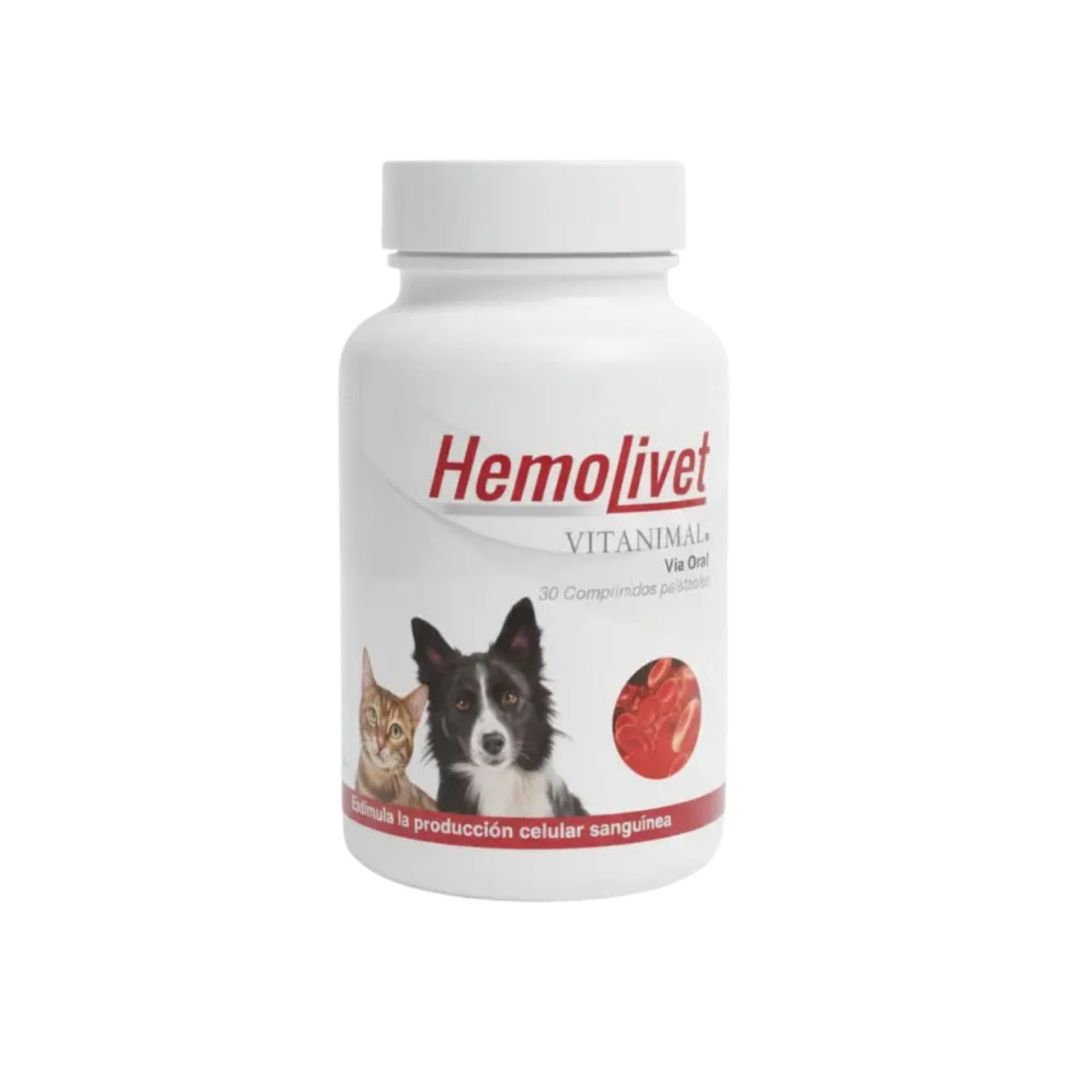 Vitanimal Hemolivet 30 tabletas