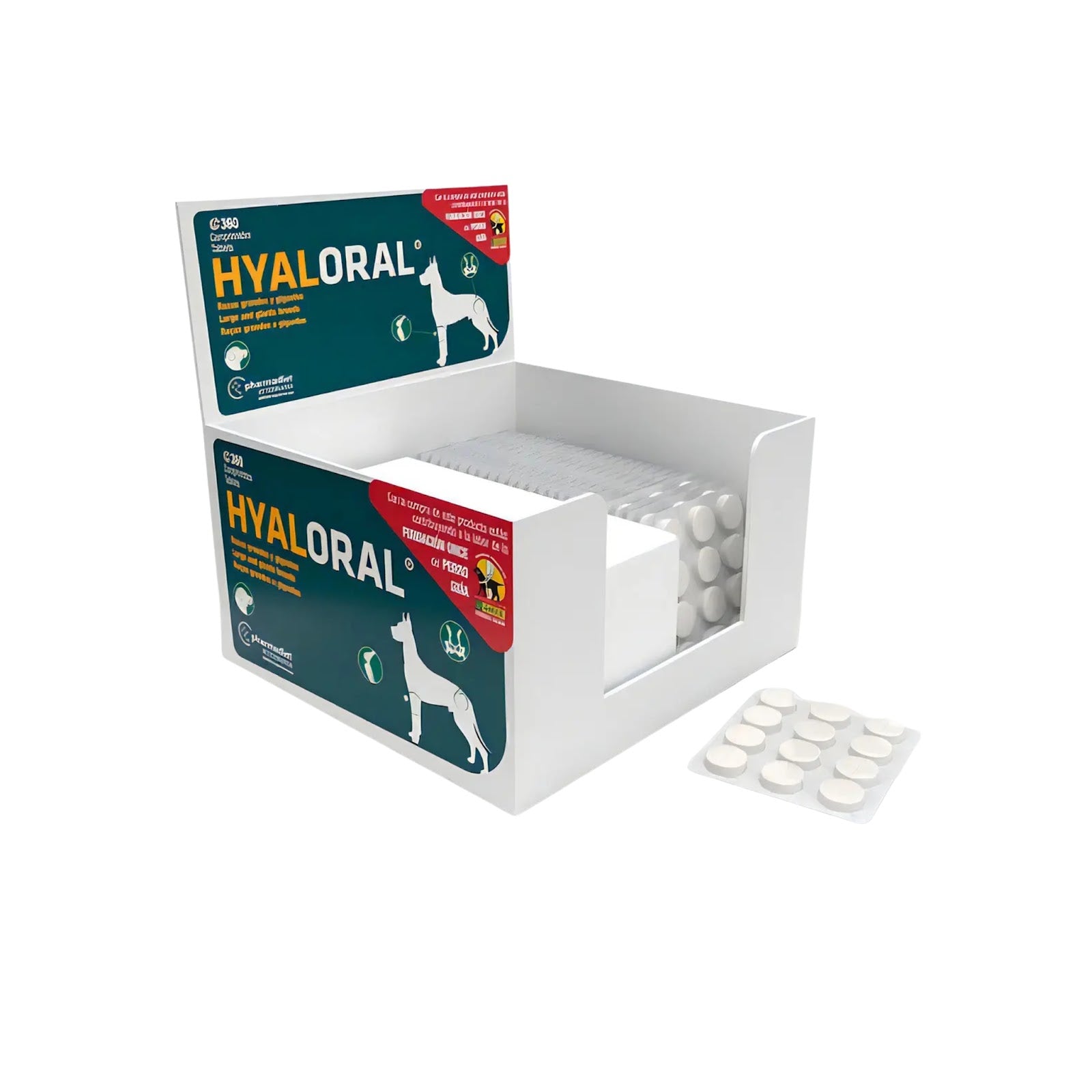 Hyaloral Raza Grande y Gigante 360 comprimidos