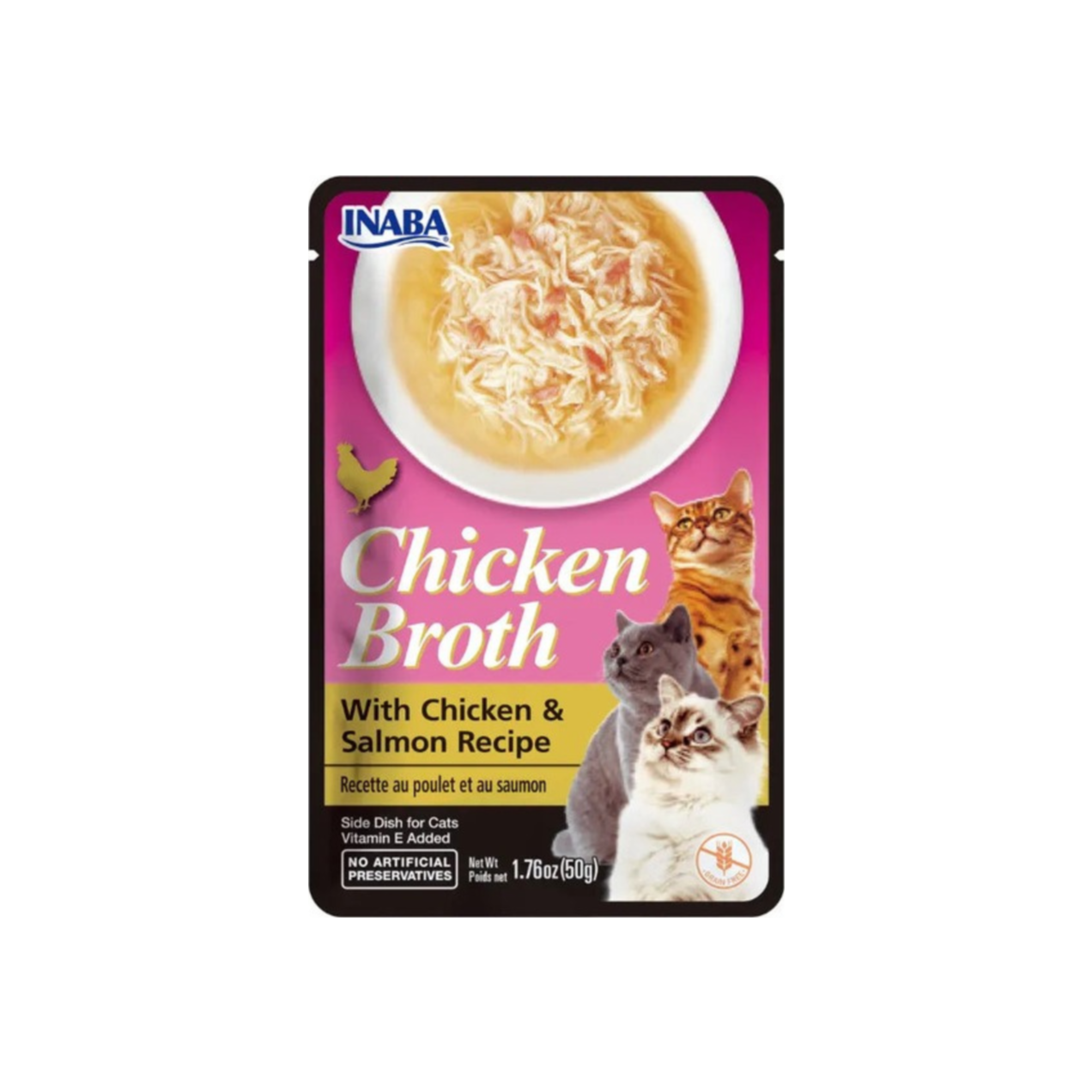 Churu Chicken Broth Caldo de Pollo & Salmon