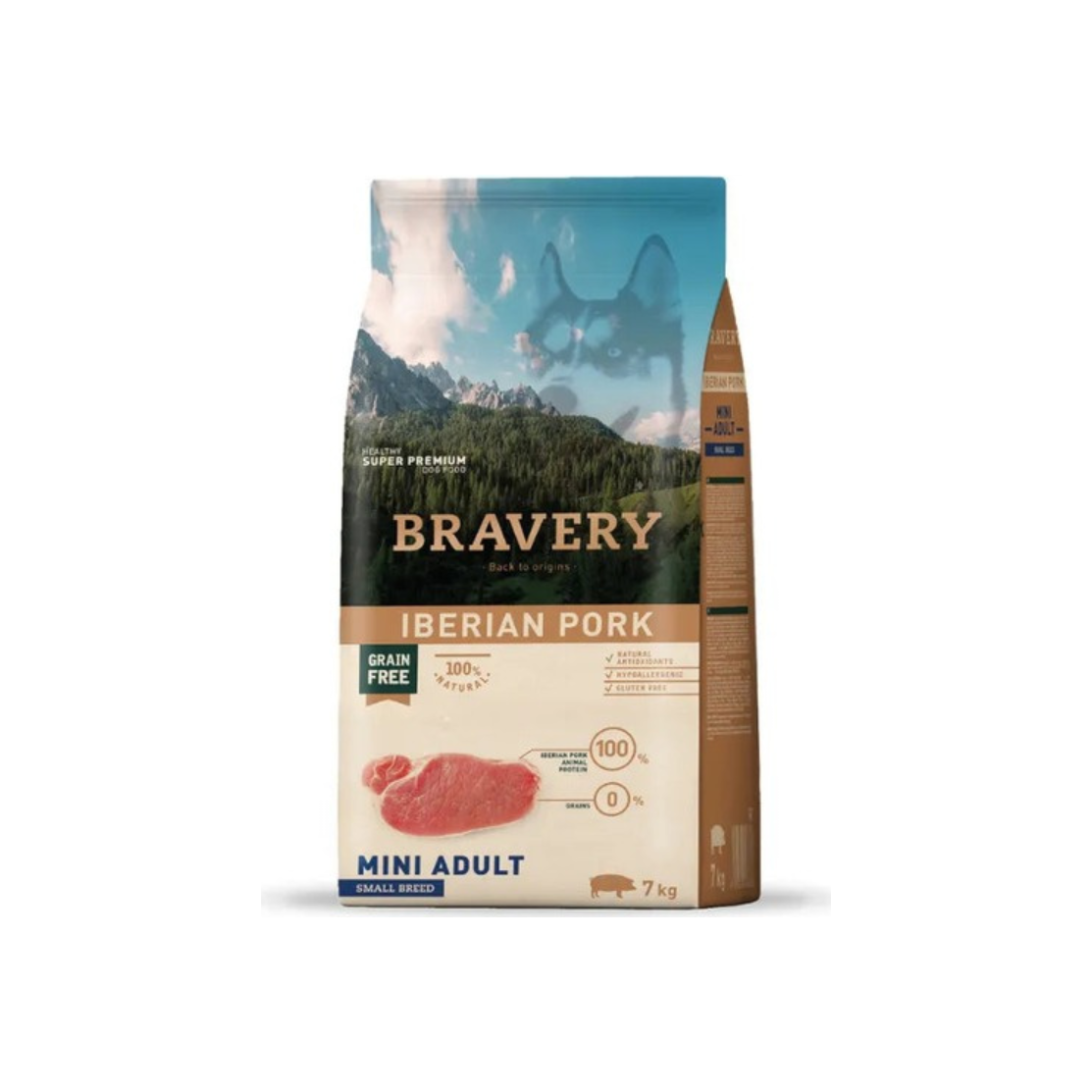 Bravery Perro Mini Adulto Cerdo Ibérico Razas Pequeñas