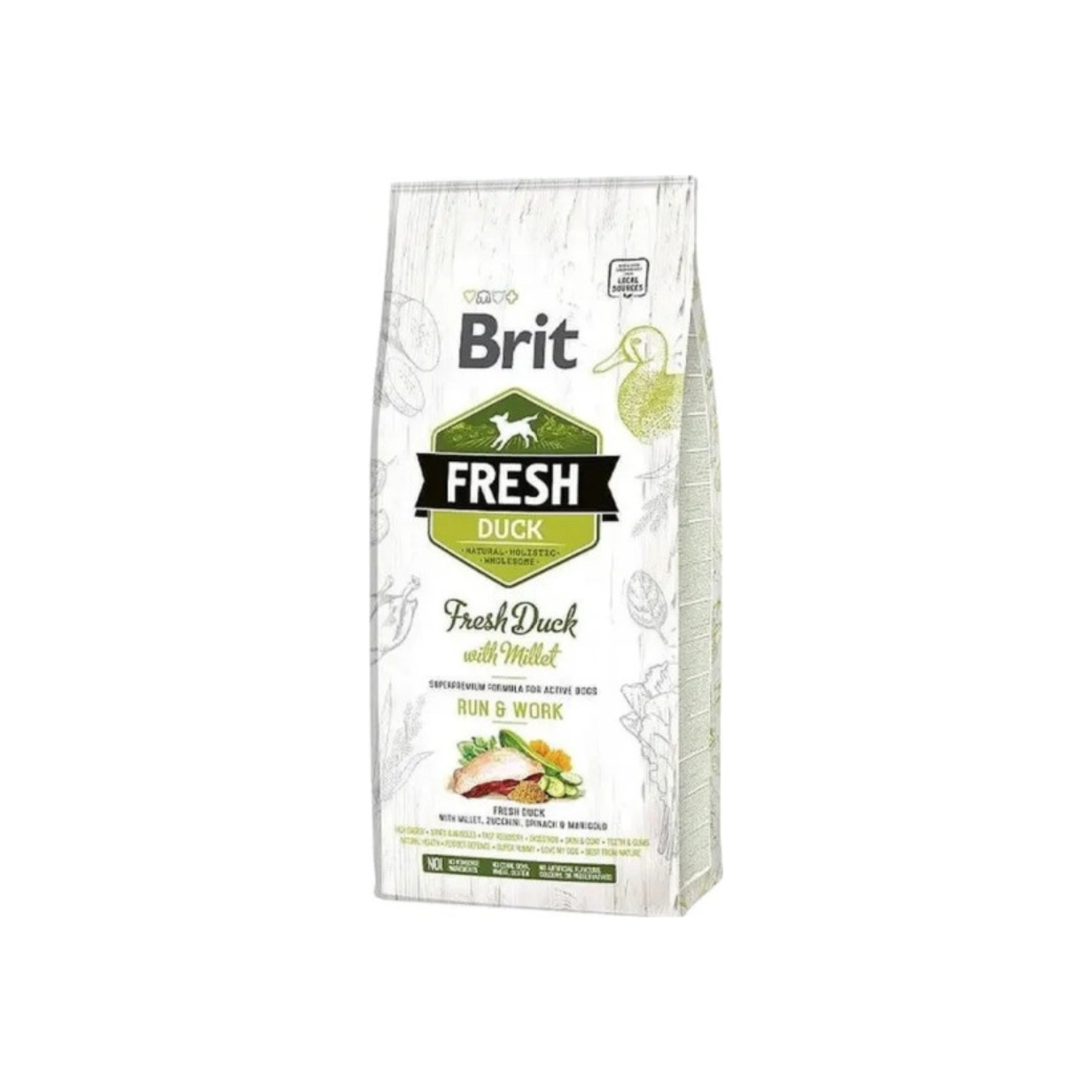Brit Fresh Duck with Millet