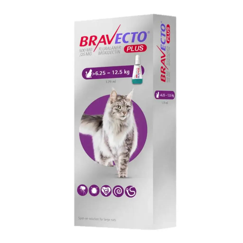 Bravecto Gatos 6.25 a 12.5 kg - Furmyth