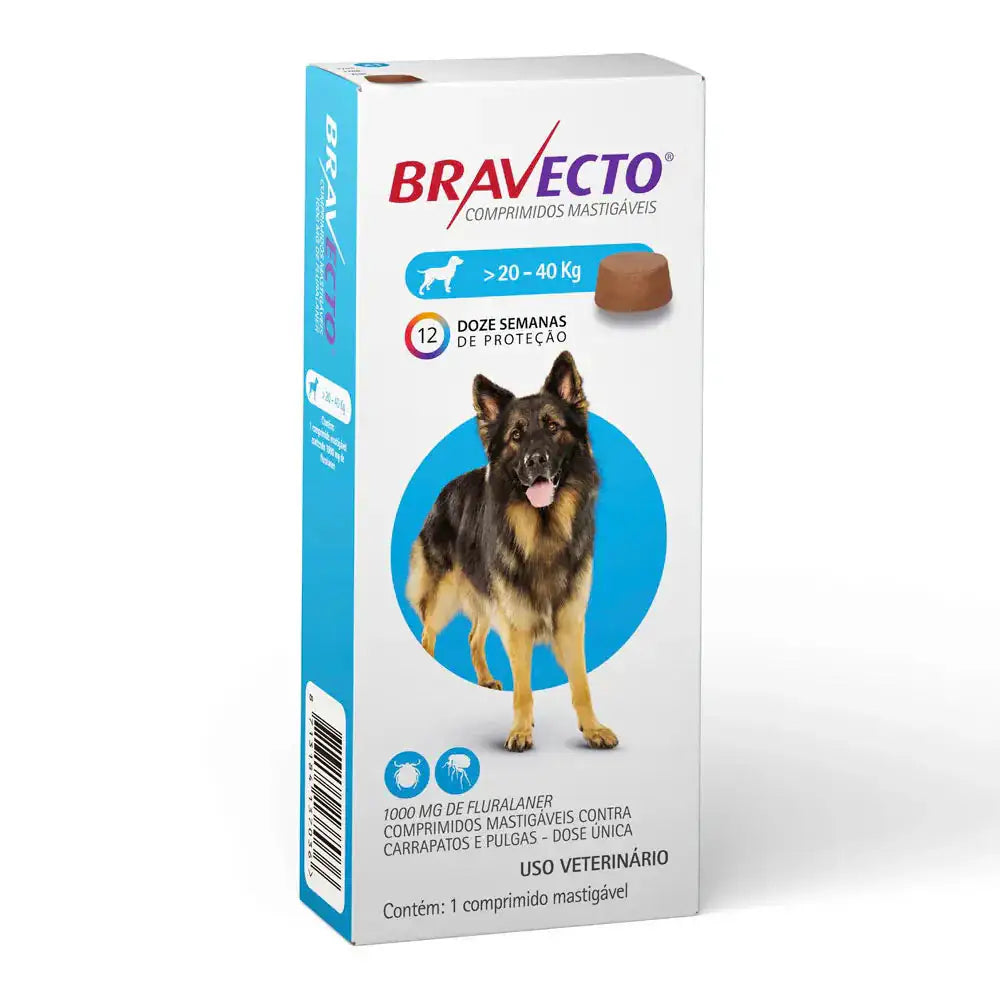 Bravecto Perros 20 a 40 kg - Furmyth