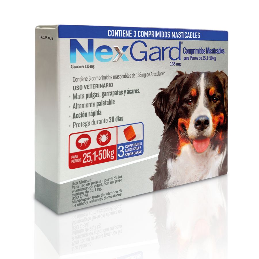 NexGard 25 - 50 kg 3 Comprimidos - Furmyth