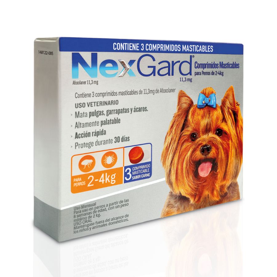 NexGard 2 - 4 kg 3 Comprimidos - Furmyth
