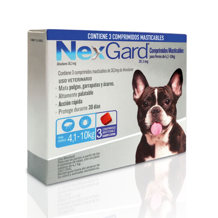 NexGard 4 - 10 kg 3 Comprimidos - Furmyth