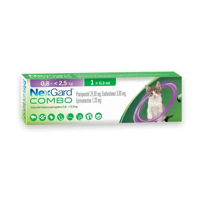 NexGard Combo Gatos < 2.5 kg - Furmyth