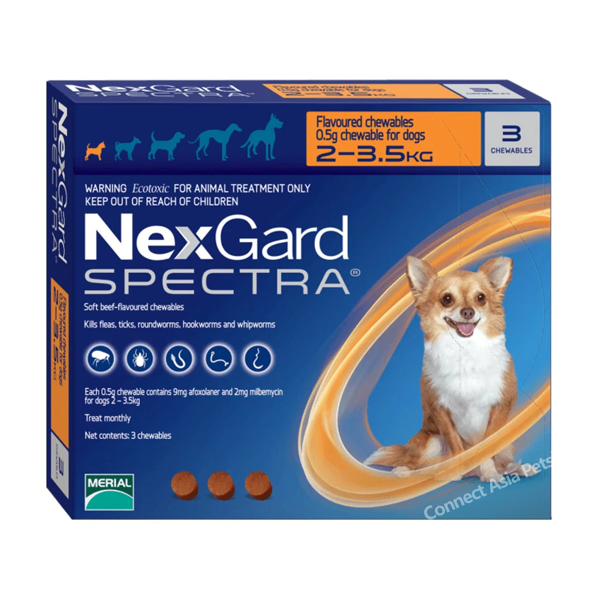 NexGard Spectra 2 - 3.5 kg - Furmyth