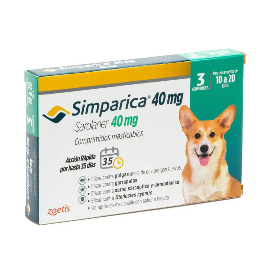 Simparica 10 a 20 kg - Furmyth