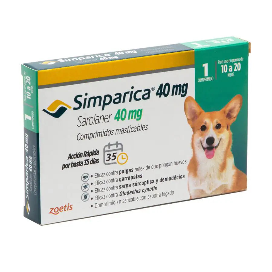 Simparica 10 a 20 kg - Furmyth