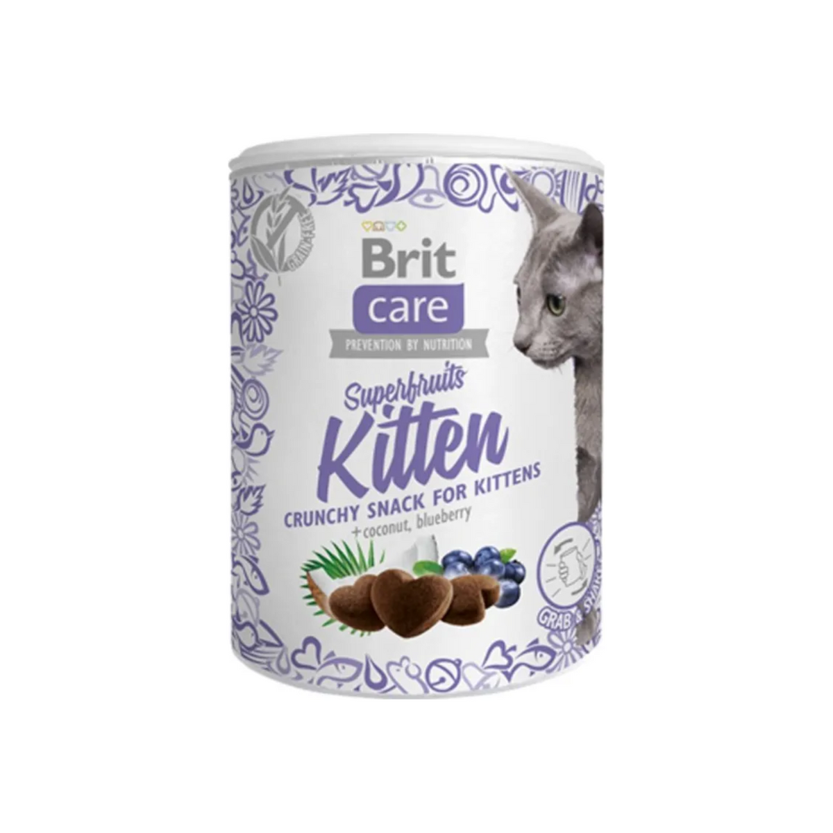 Brit Care Cat Snack Superfruits Gatitos - snack para gatos