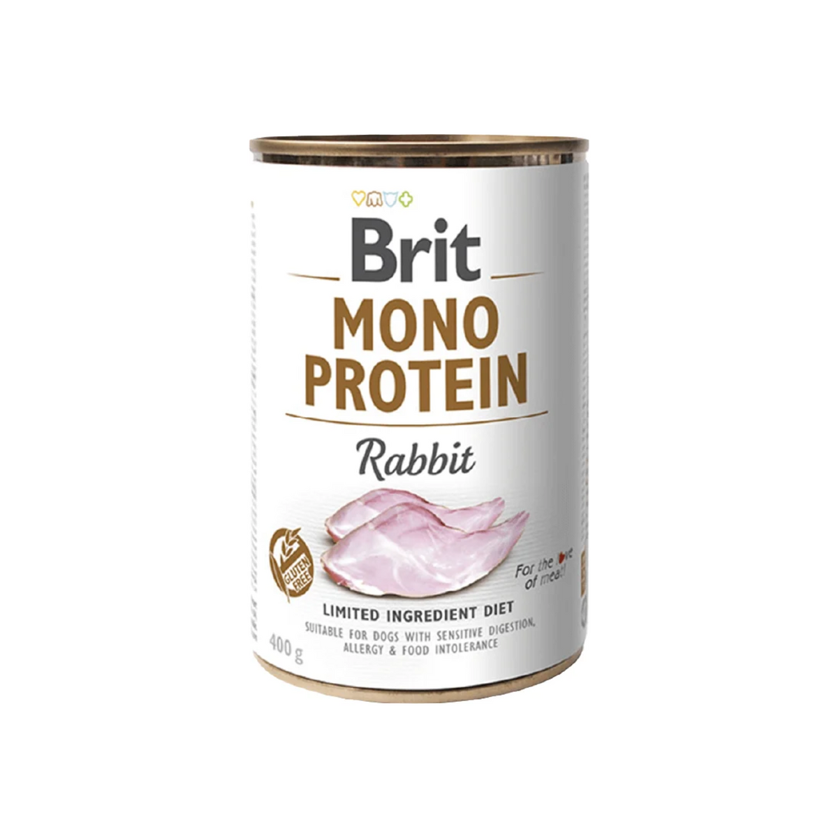 Brit Care Lata Mono Protein Conejo - alimento húmedo para perros