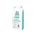 Brit Care Mini Grain Free Light & Sterilised Conejo y Salmón, alimento seco para perros mini esterilizados o con sobrepeso, bolsa de 2 kg y 7,5 kg