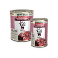Bewidog lata Rico en Ternera alimento húmedo para perros 400 g y 800 g