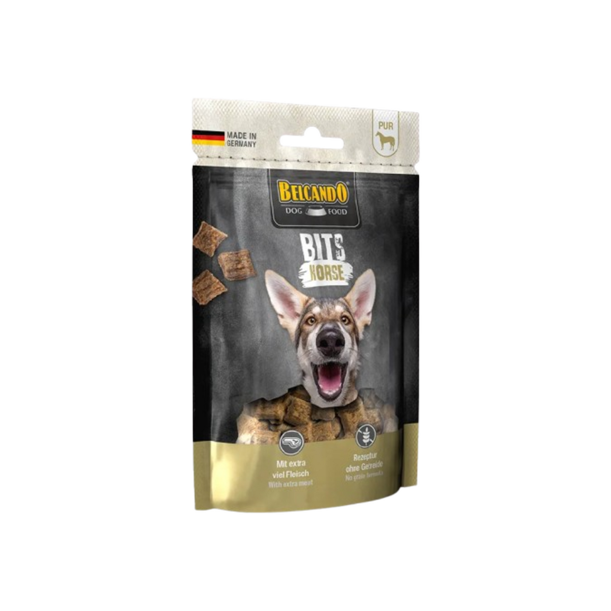 Belcando Bits Horse snack de caballo para perros