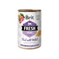 Brit Fresh Veal with Millet, lata de alimento húmedo con ternera y mijo para perros, 400 g