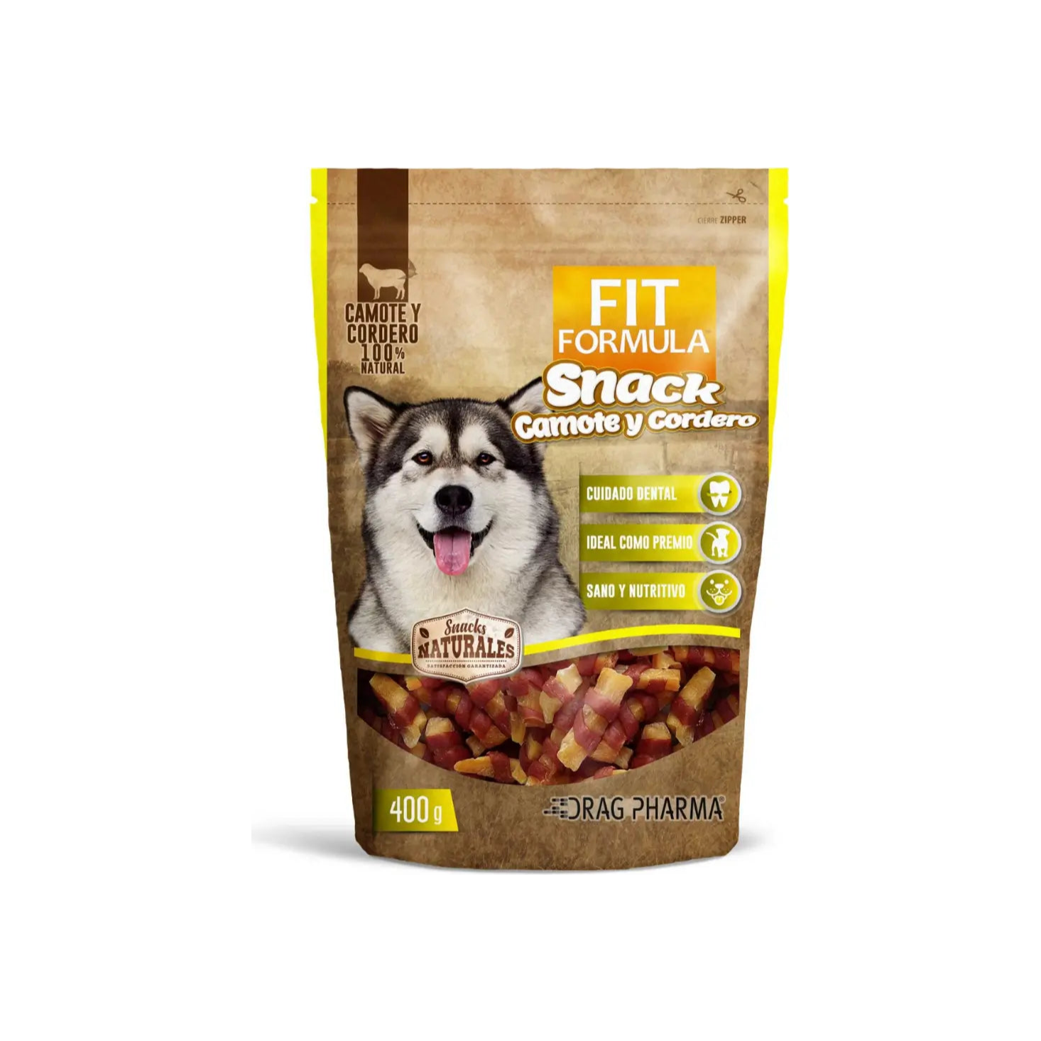 Snack Fit Formula Camote y Cordero 400g