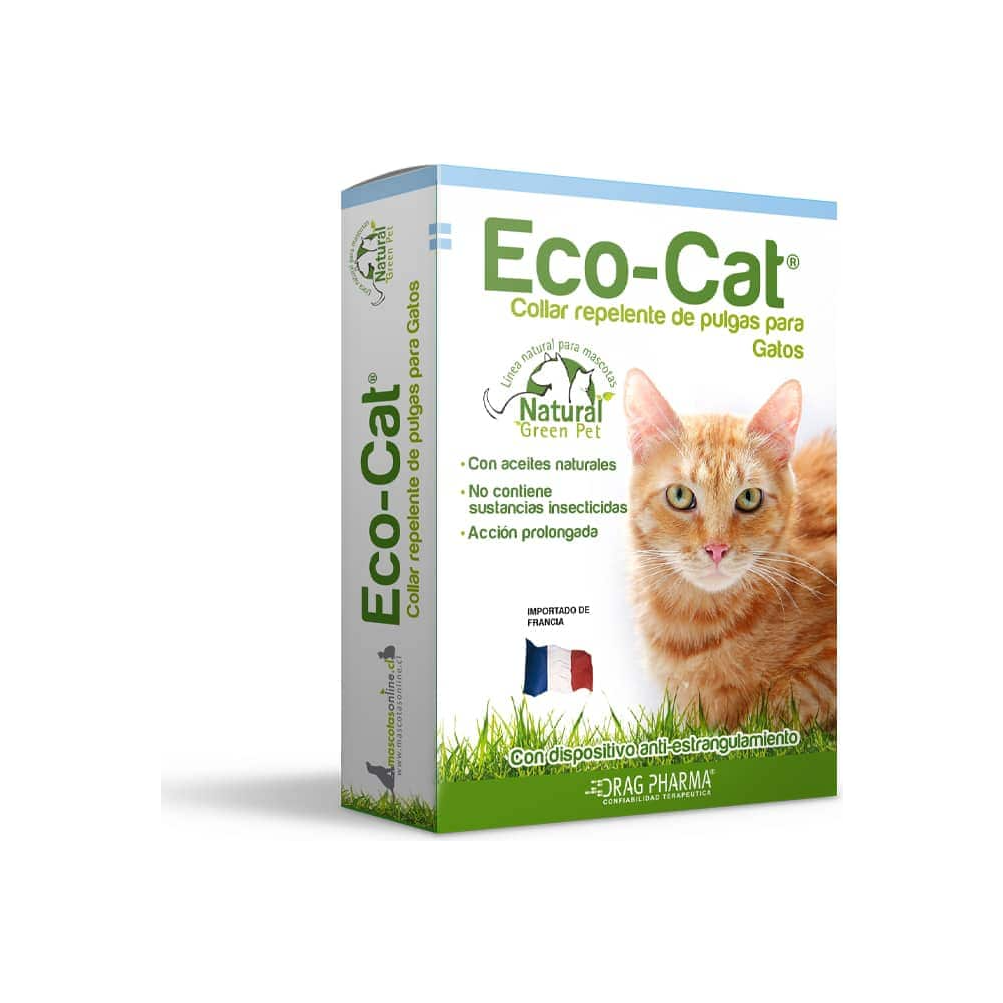 Collar Eco-Cat® Repelente de Pulgas para Gatos