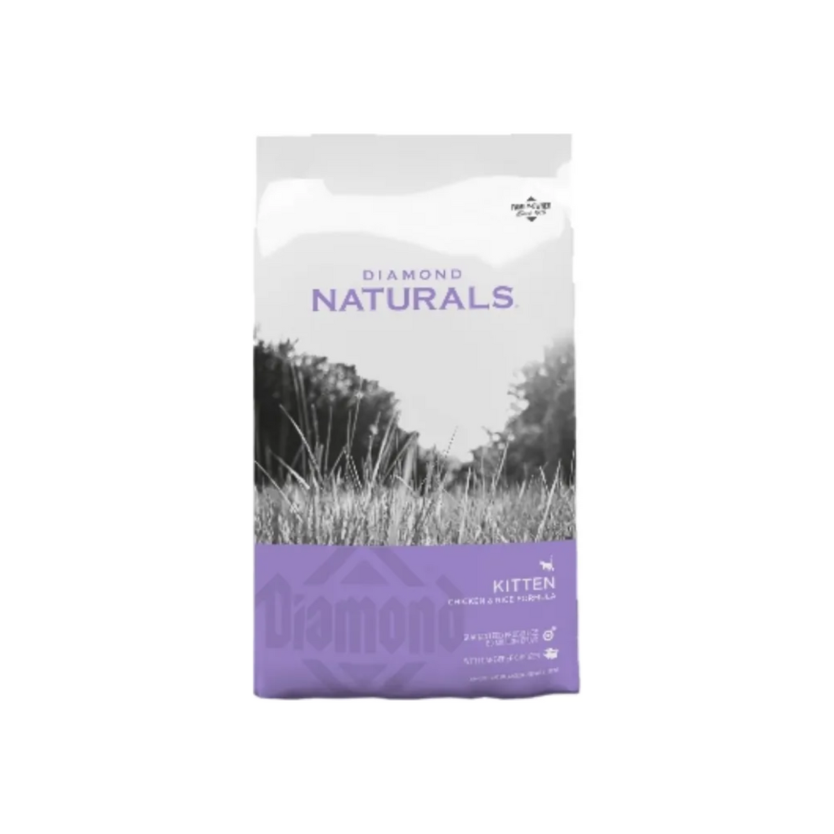 Diamond Naturals Kitten Indoor Chicken Rice, alimento seco con pollo y arroz para gatitos de interior