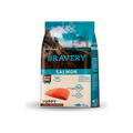 Bravery Cachorro Salmón Razas Medianas y Grandes – alimento seco grain free para cachorros, 4 kg y 12 kg