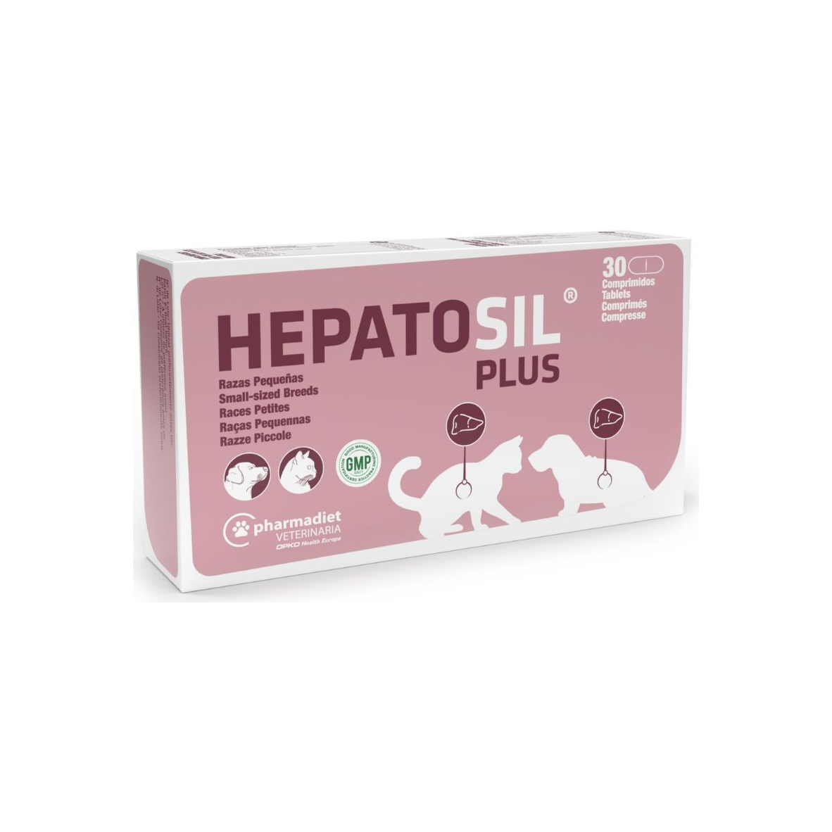 Hepatosil Plus Razas Pequeñas 30 comprimidos Pharmadiet