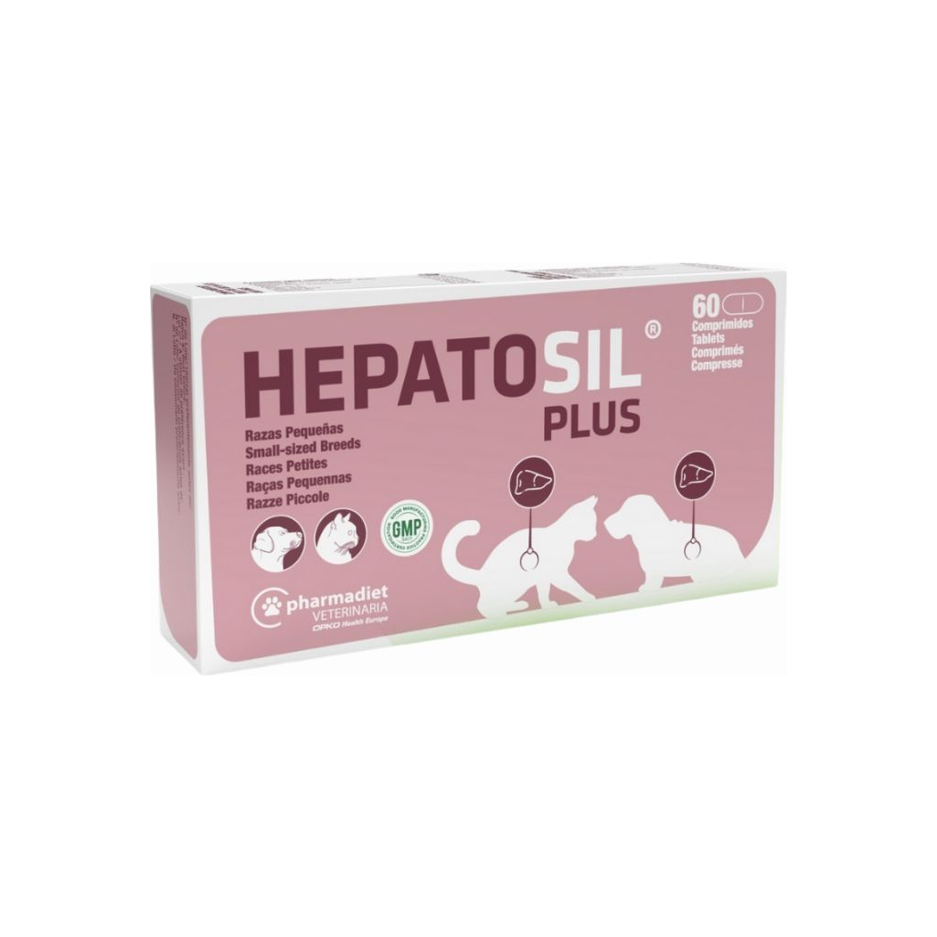 Hepatosil Plus Razas Pequeñas 60 comprimidos Pharmadiet