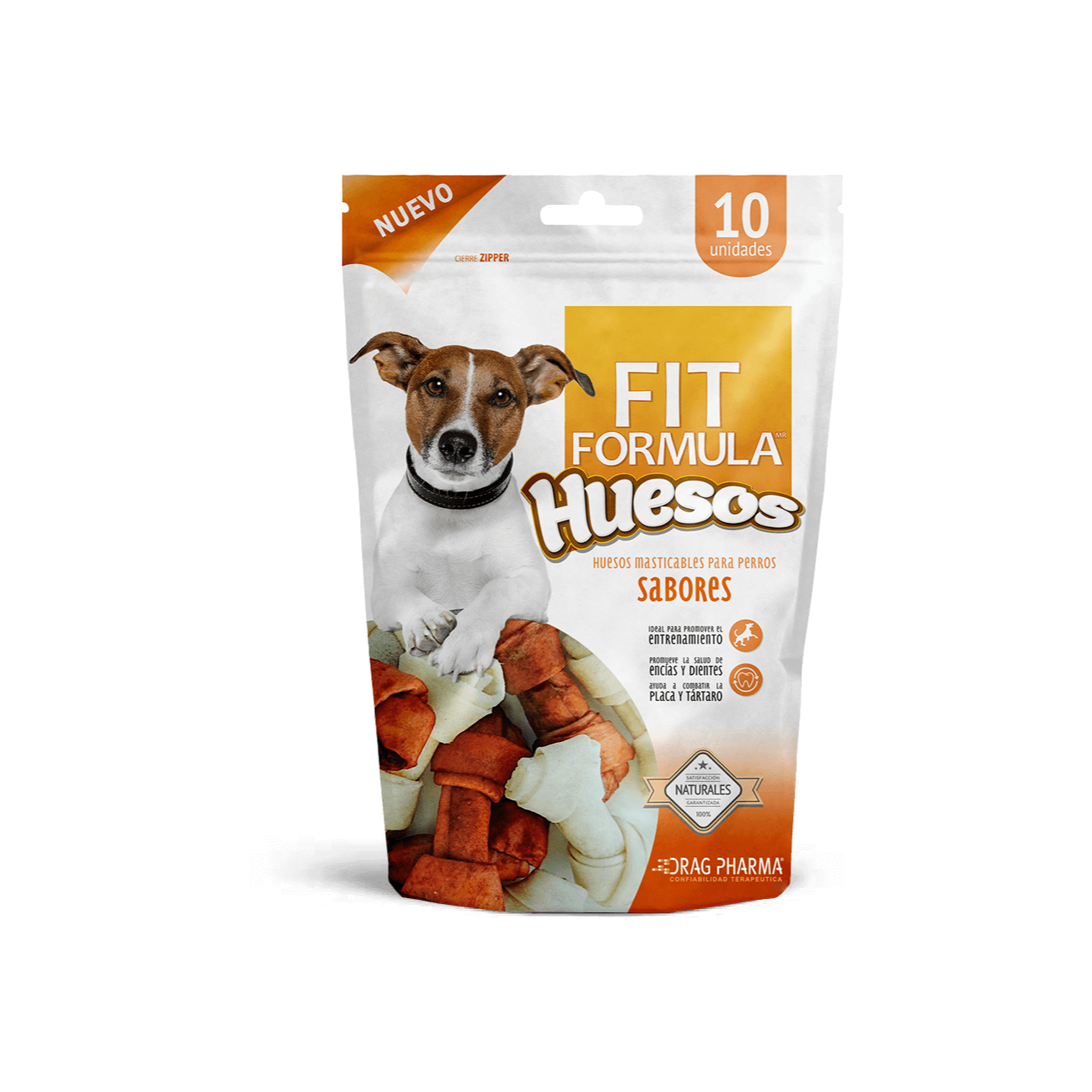 Snack Fit Formula Huesitos de Sabores 10 Unidades
