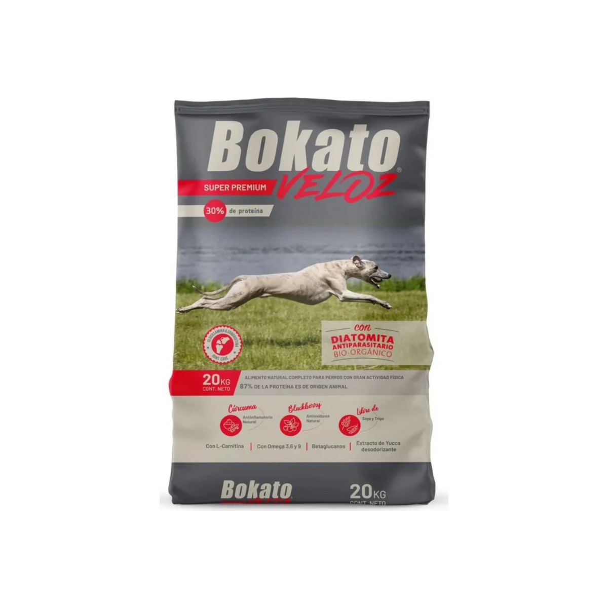 Bokato Veloz Super Premium alimento para perros activos 20 kg