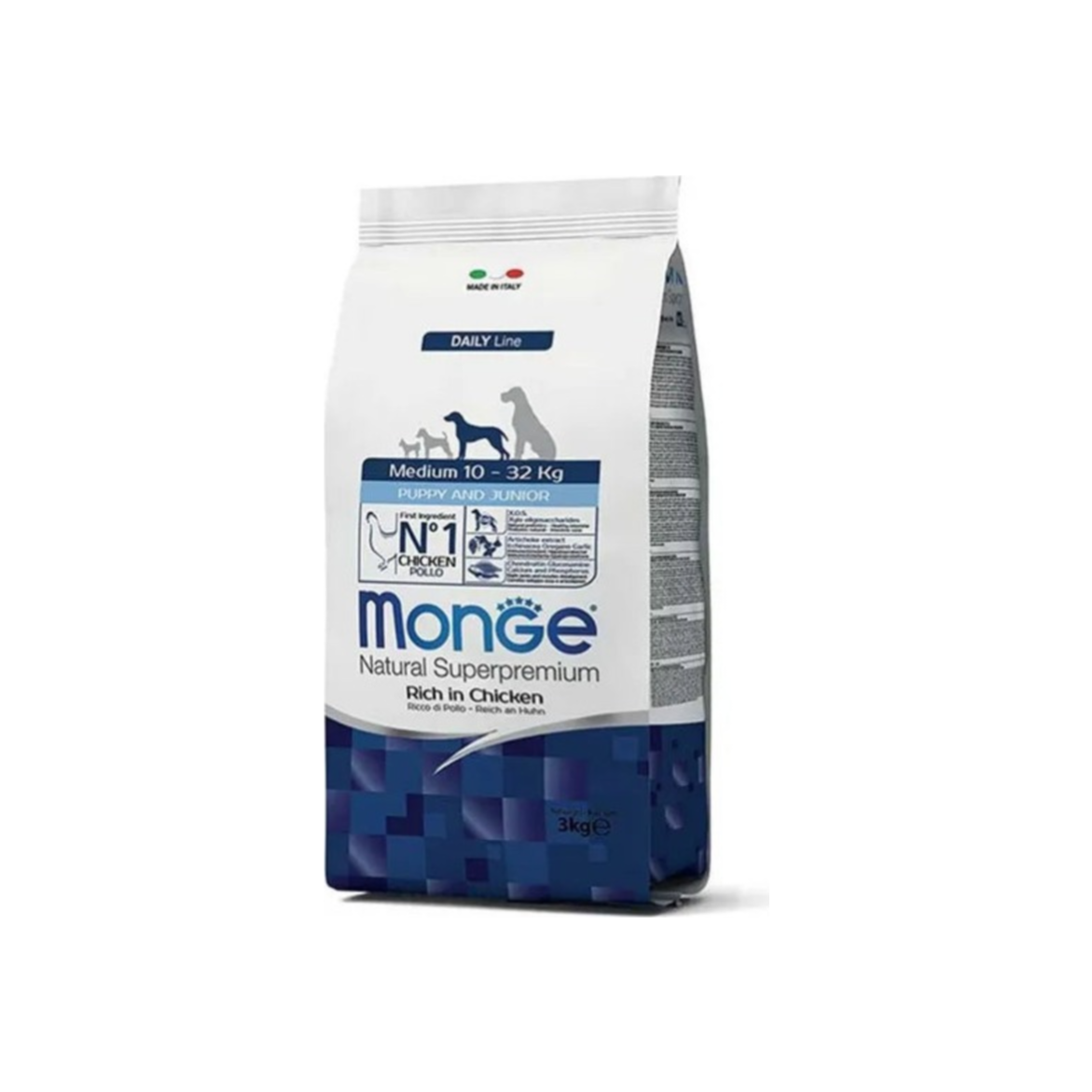 Monge Perro Medium Puppy & Junior Chicken