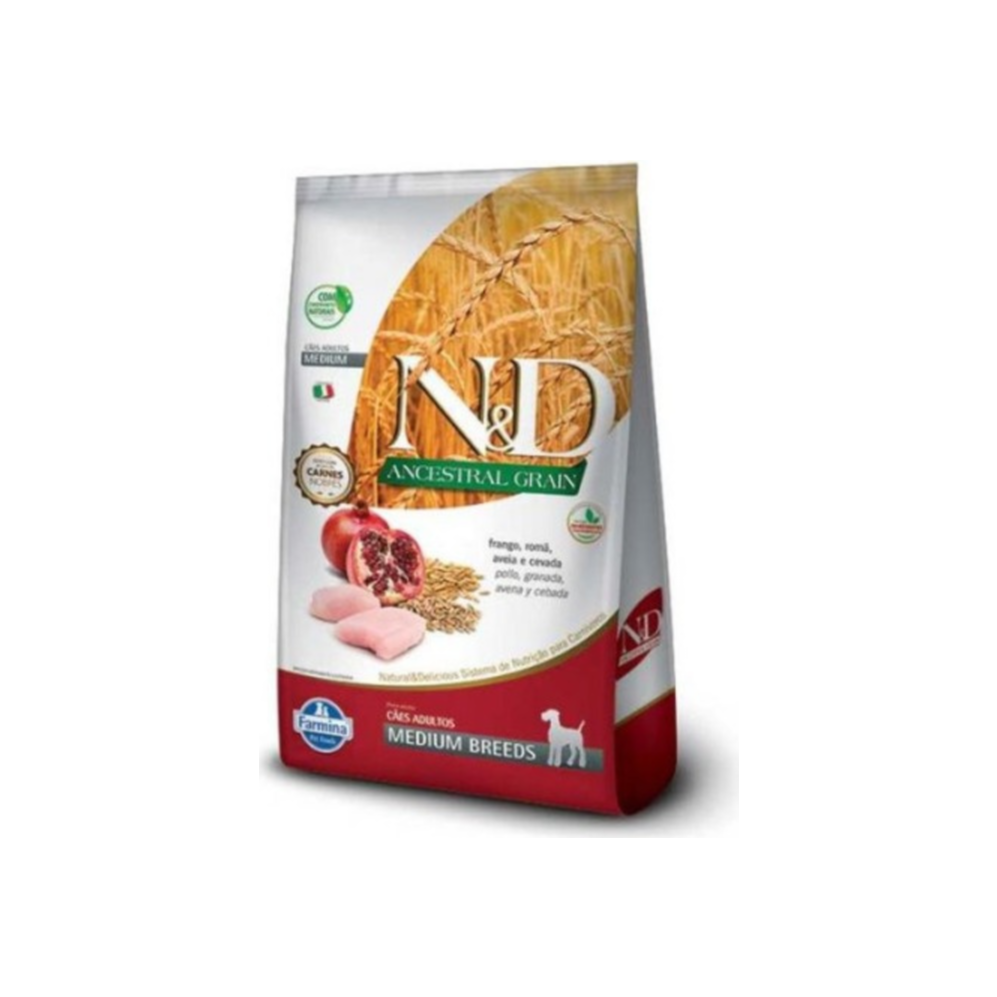 N&D Grano Ancestral Selection para Perros Medianos