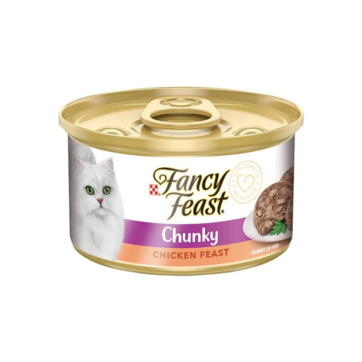 Fancy Feast Lata Chunky Pollo