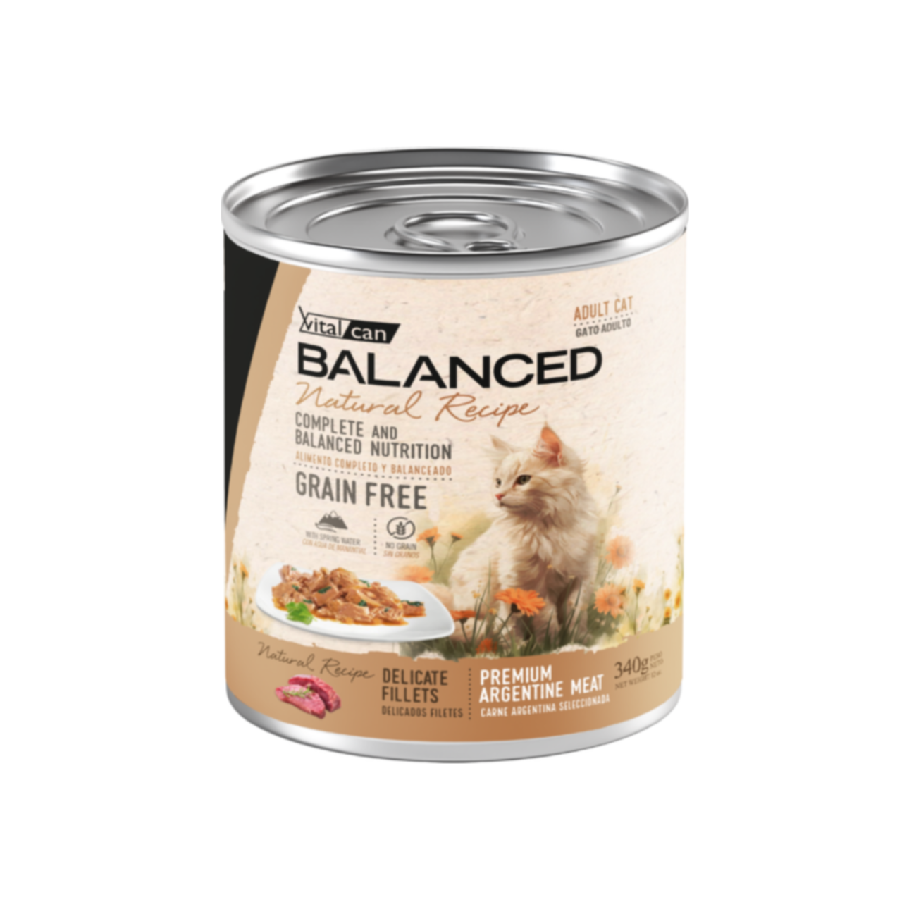 Vitalcan Natural Recipe Gato Lata