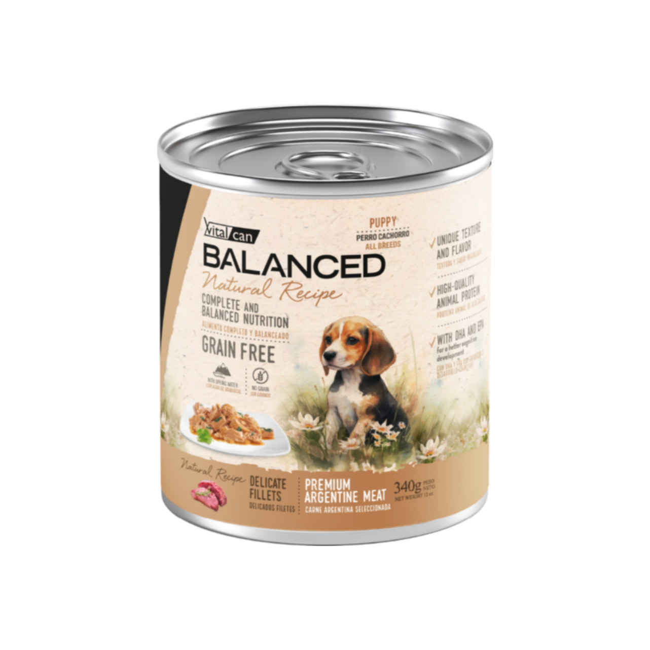 Vitalcan Natural Recipe Perro Lata