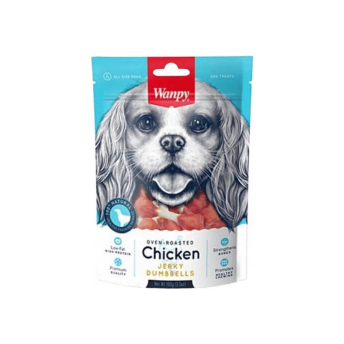 Wanpy Chicken Dumbbells