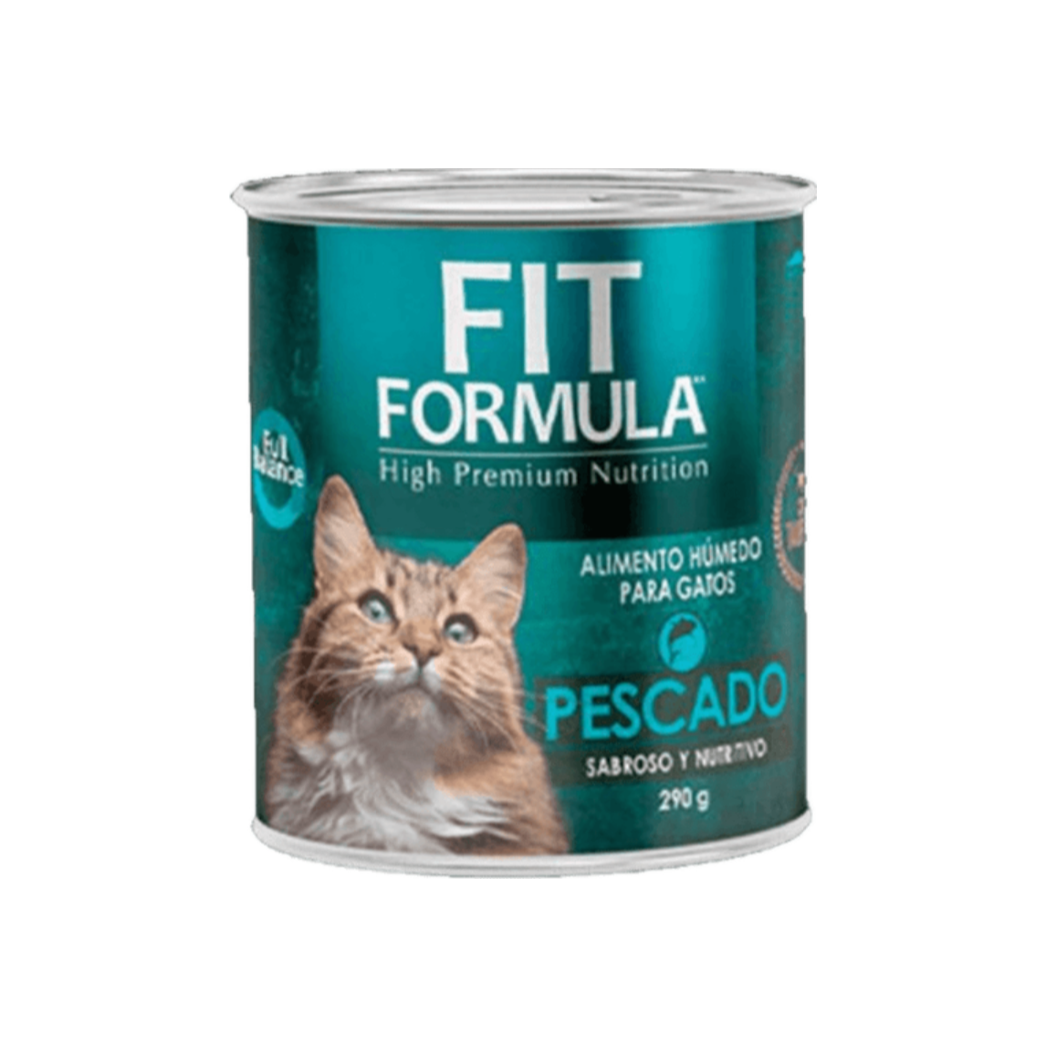 Lata Fit Formula Gato Pescado